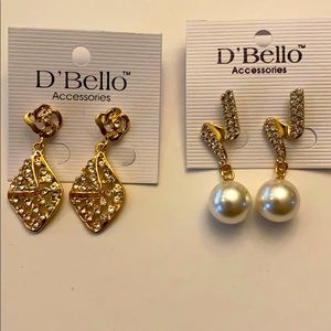 Dazzling Rhinestone earrings Bundle